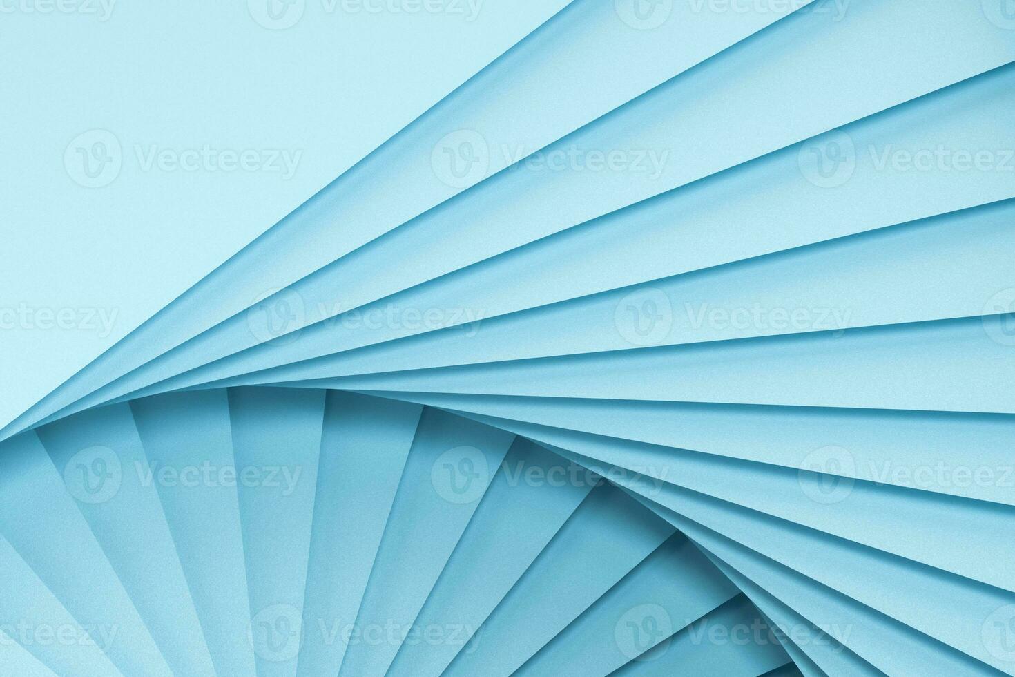 Blank and vortical paper cards with triangle shape, 3d rendering. photo
