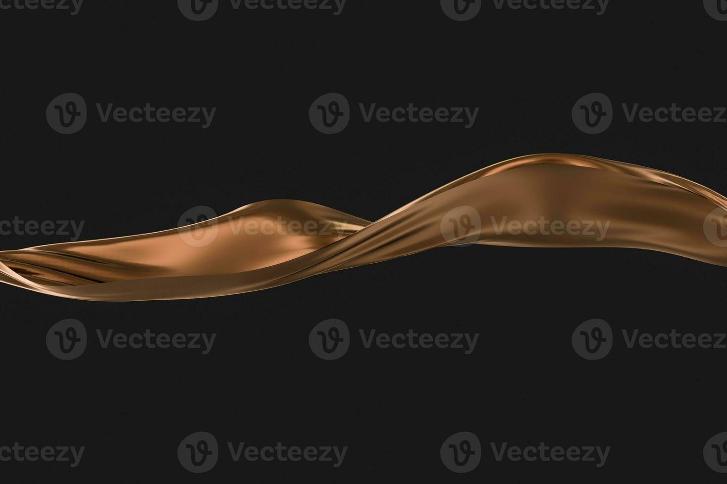 Flowing cloth, abstract color background, 3d rendering. photo