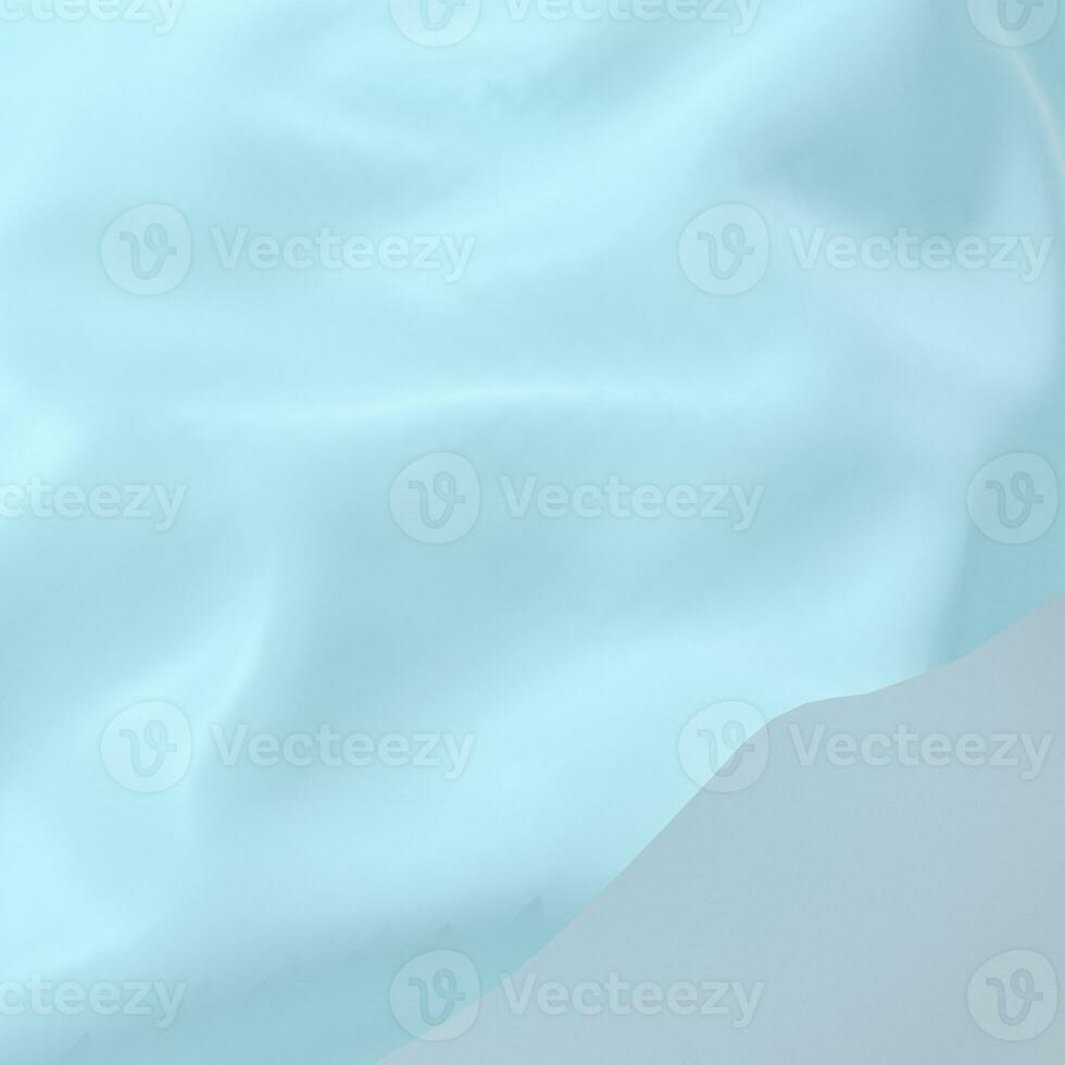 Flowing cloth, abstract color background, 3d rendering. photo