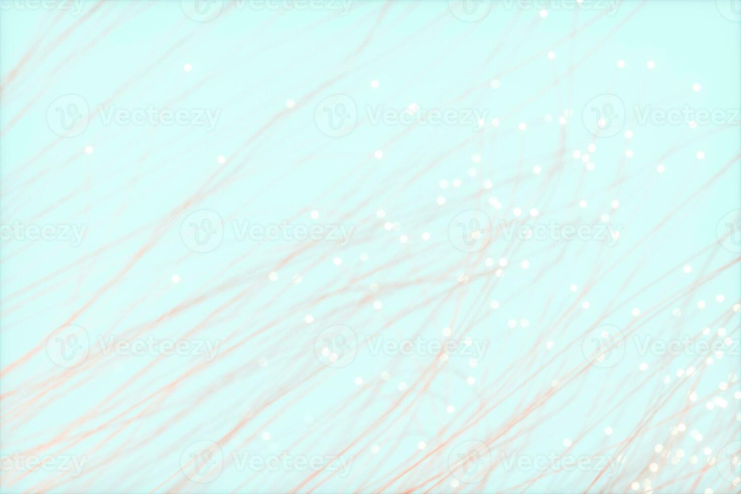 Flowing particles lines with white background, 3d rendering photo