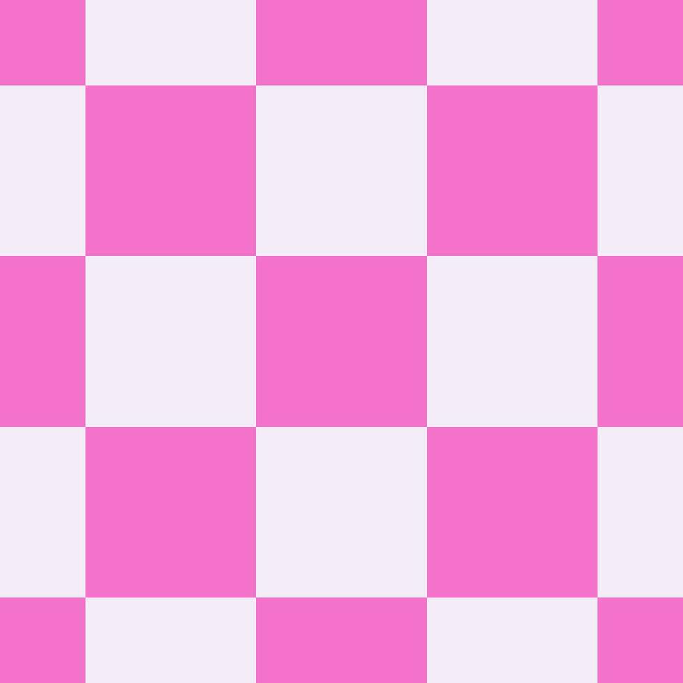 Pinky groovy checkered seamless pattern vector illustration