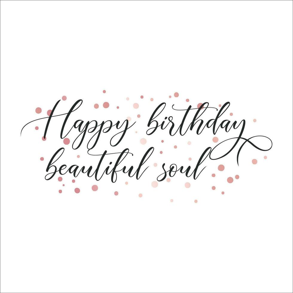 Stylish , fashionable  and awesome birthday quotes typography  illustrator vector