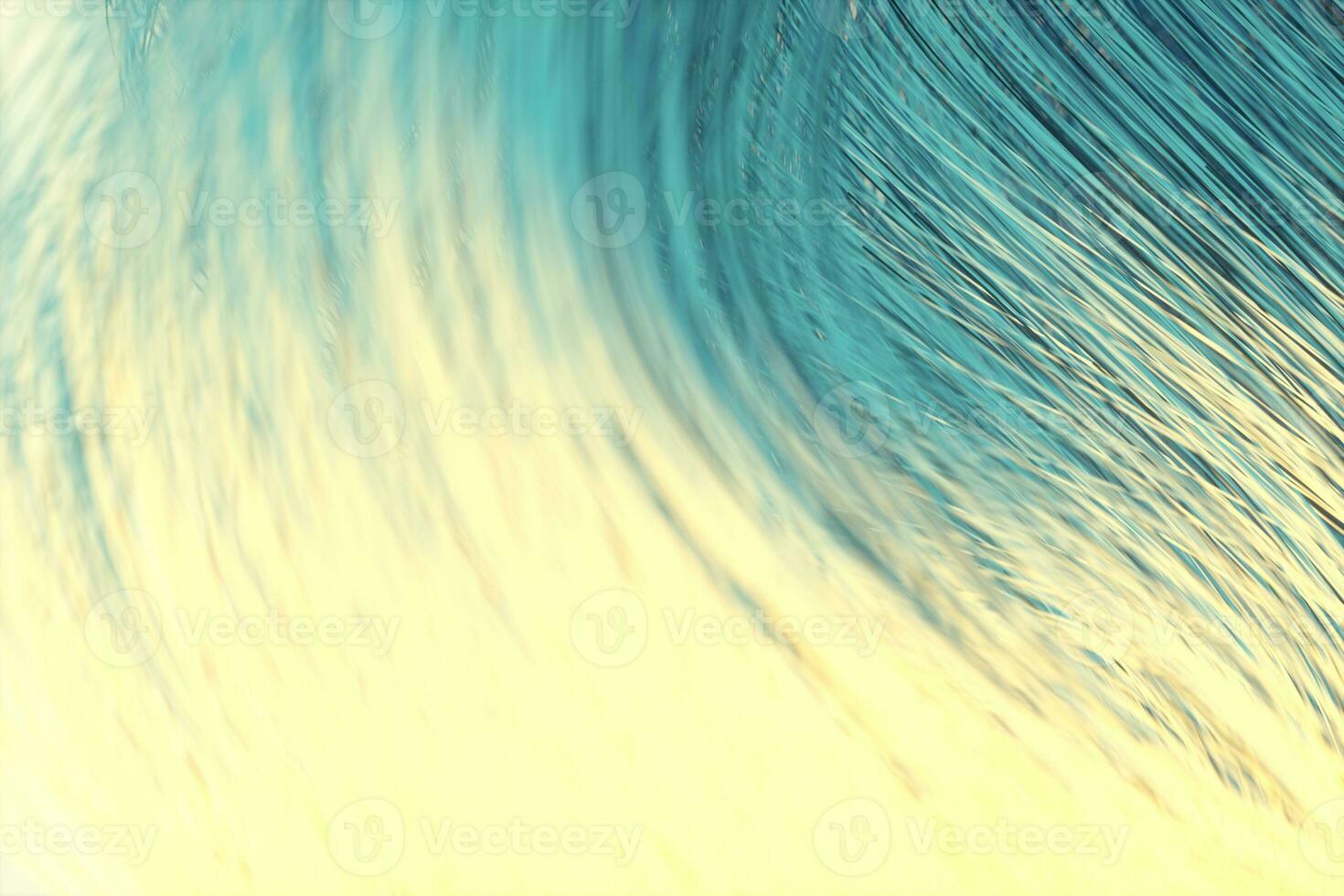 Flowing curves with colorful background, 3d rendering. photo