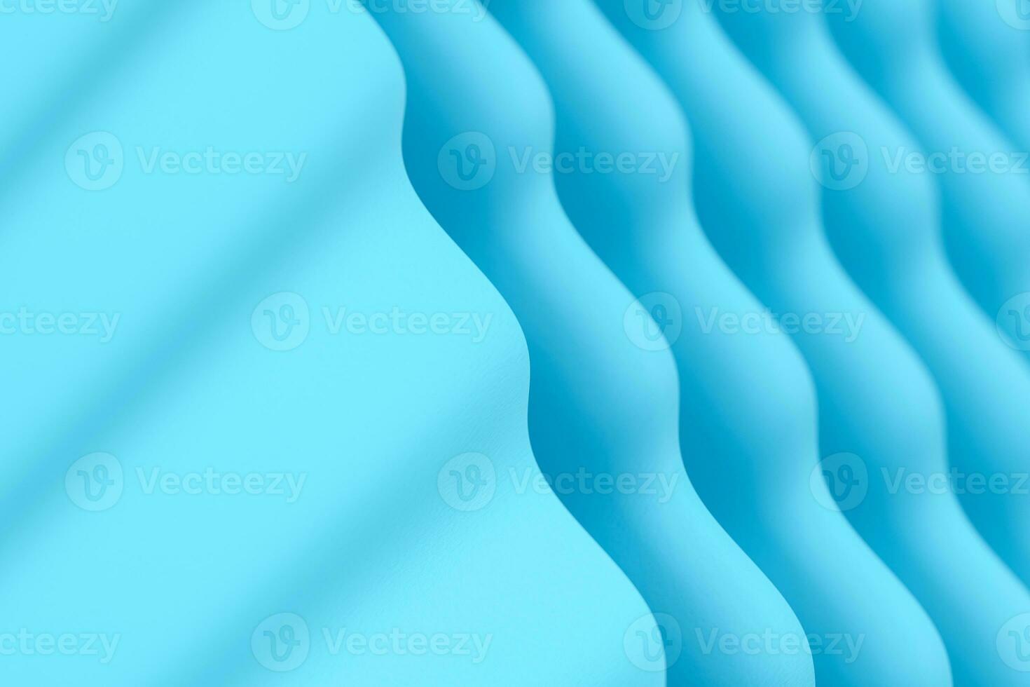 Abstract blank paper, gradient background, 3d rendering. photo