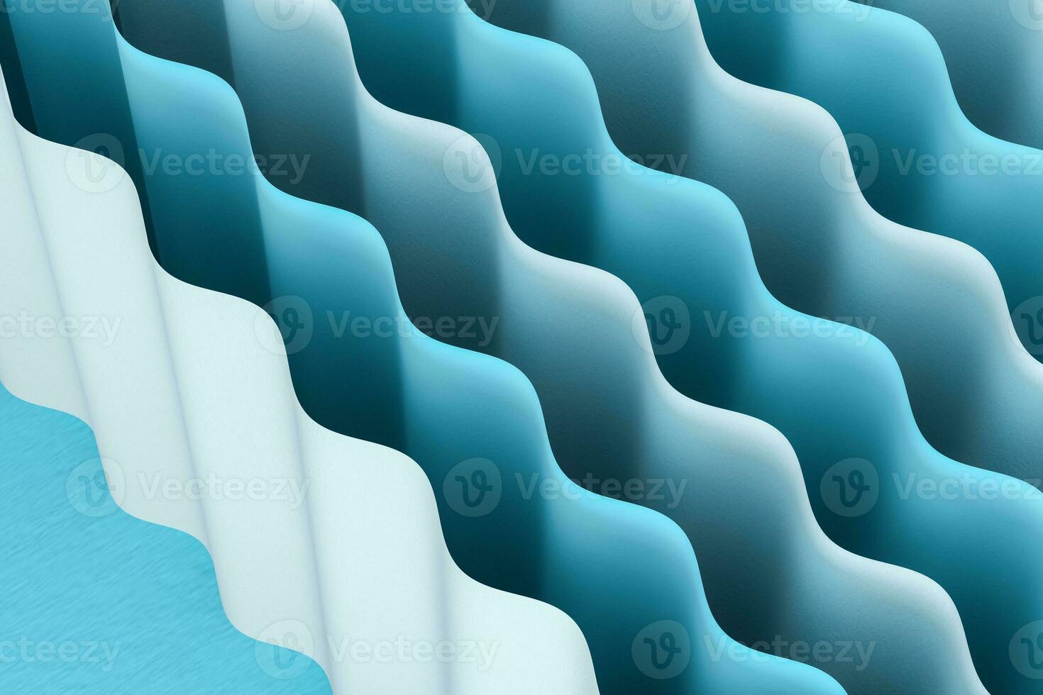 Abstract blank paper, gradient background, 3d rendering. photo
