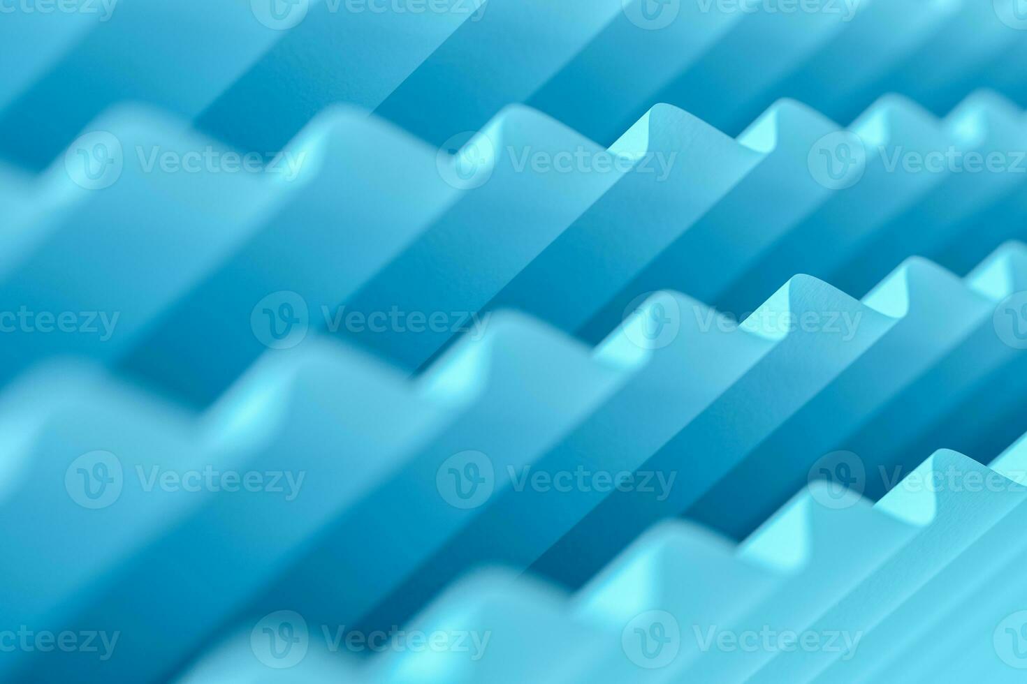 Abstract blank paper, gradient background, 3d rendering. photo