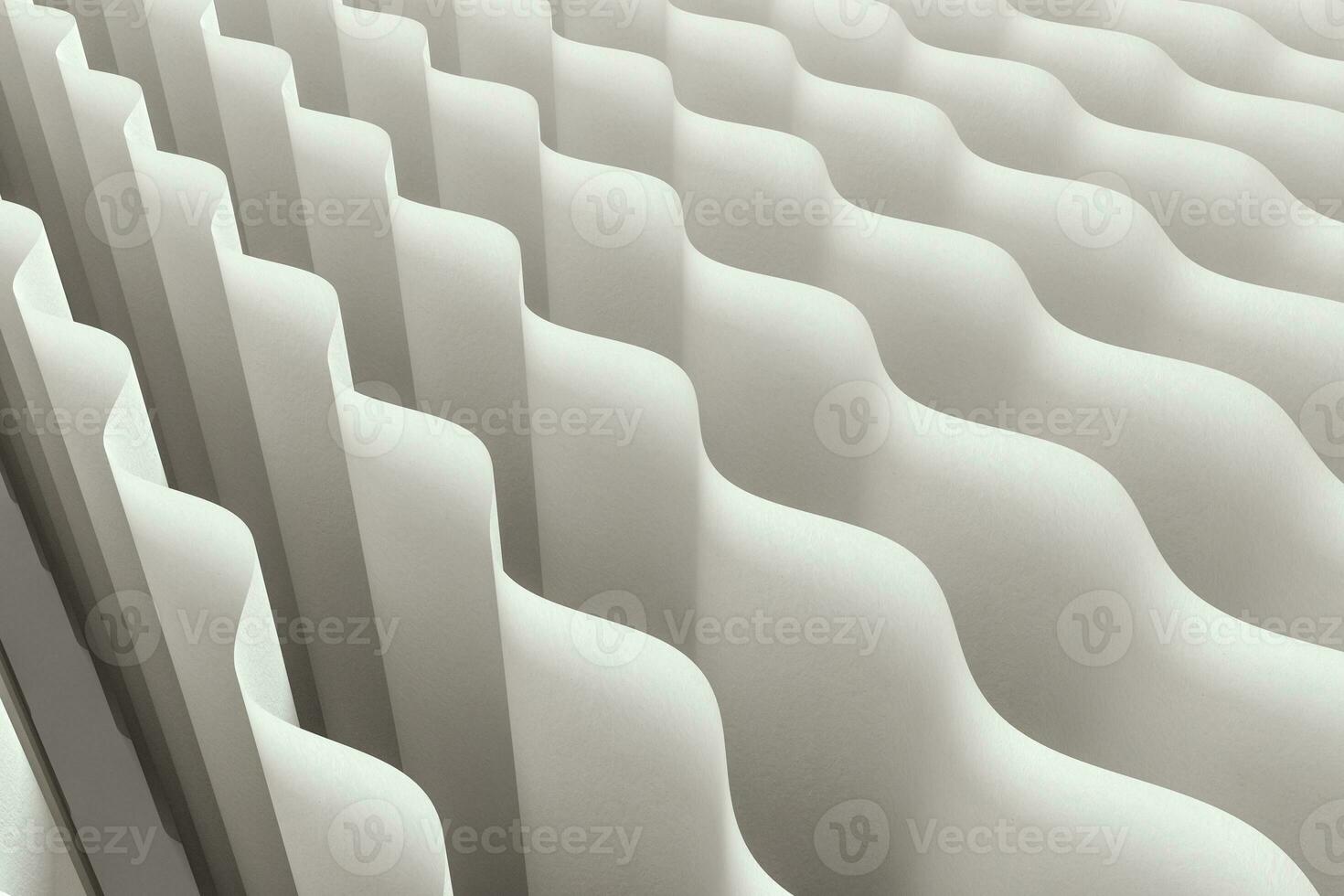 Abstract blank paper, gradient background, 3d rendering. photo