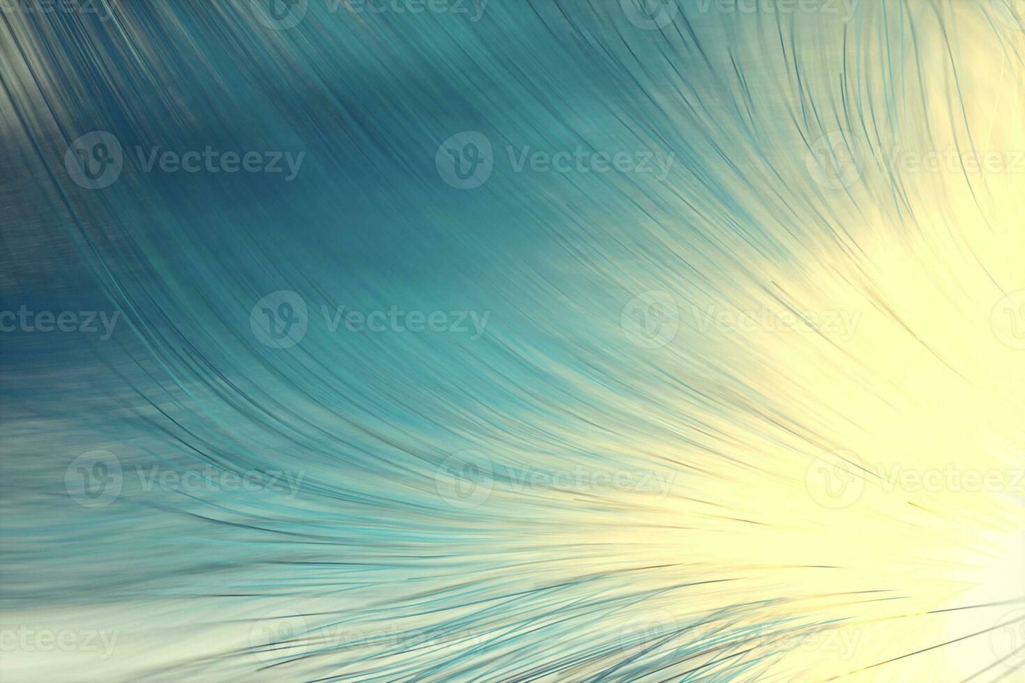 Flowing curves with colorful background, 3d rendering. photo