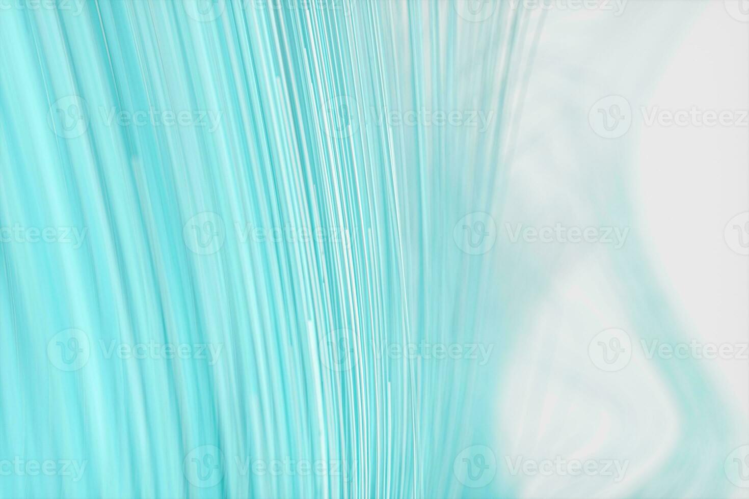Flowing curves with colorful background, 3d rendering. photo