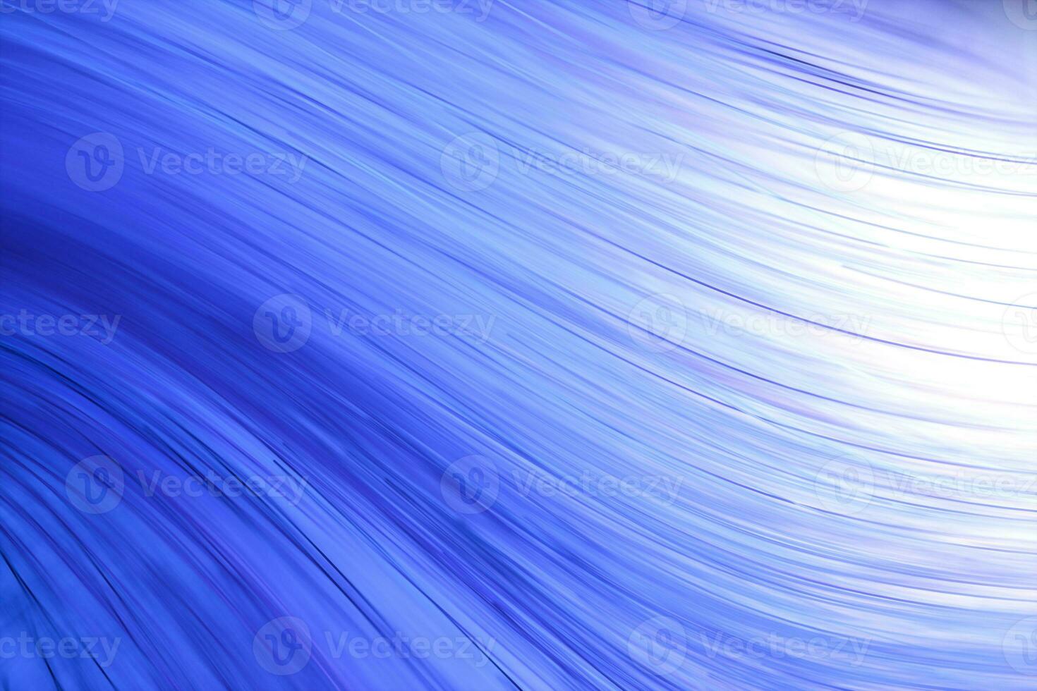 Flowing curves with colorful background, 3d rendering. photo