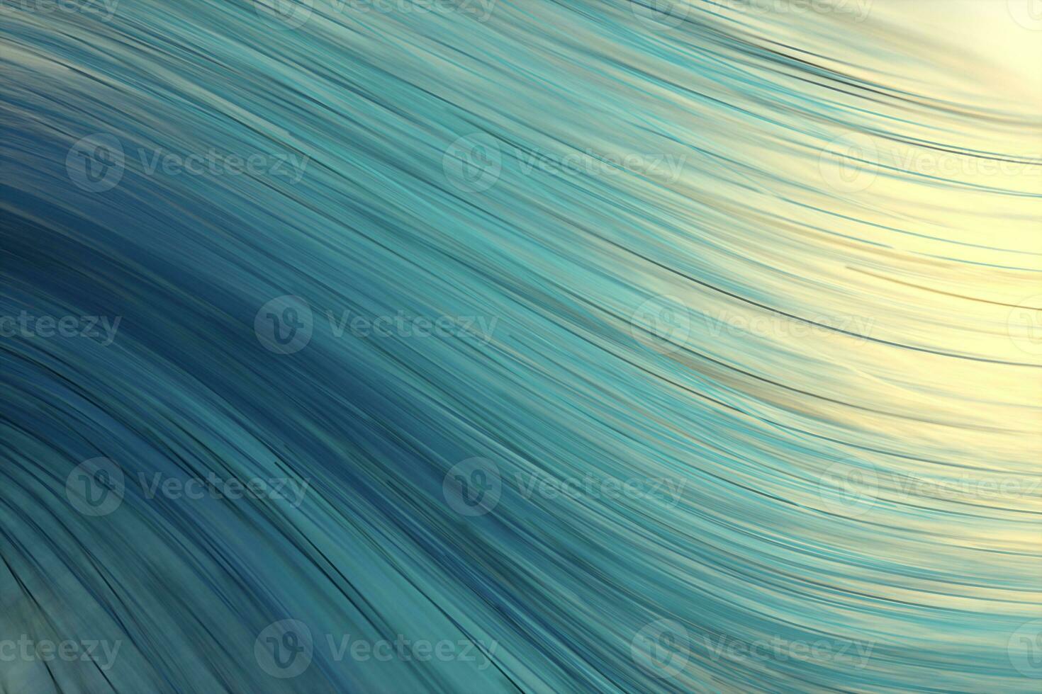 Flowing curves with colorful background, 3d rendering. photo