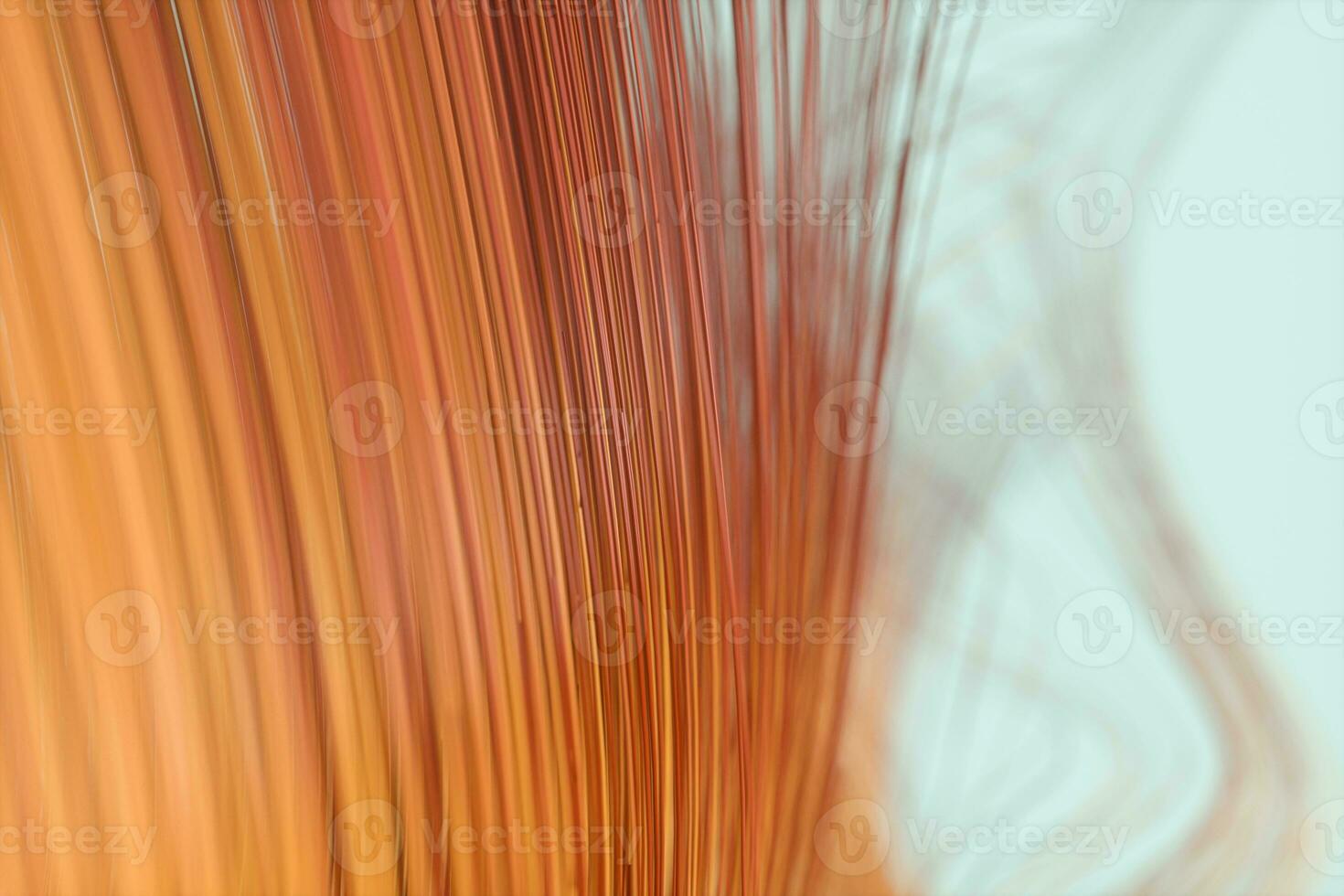 Flowing curves with colorful background, 3d rendering. photo