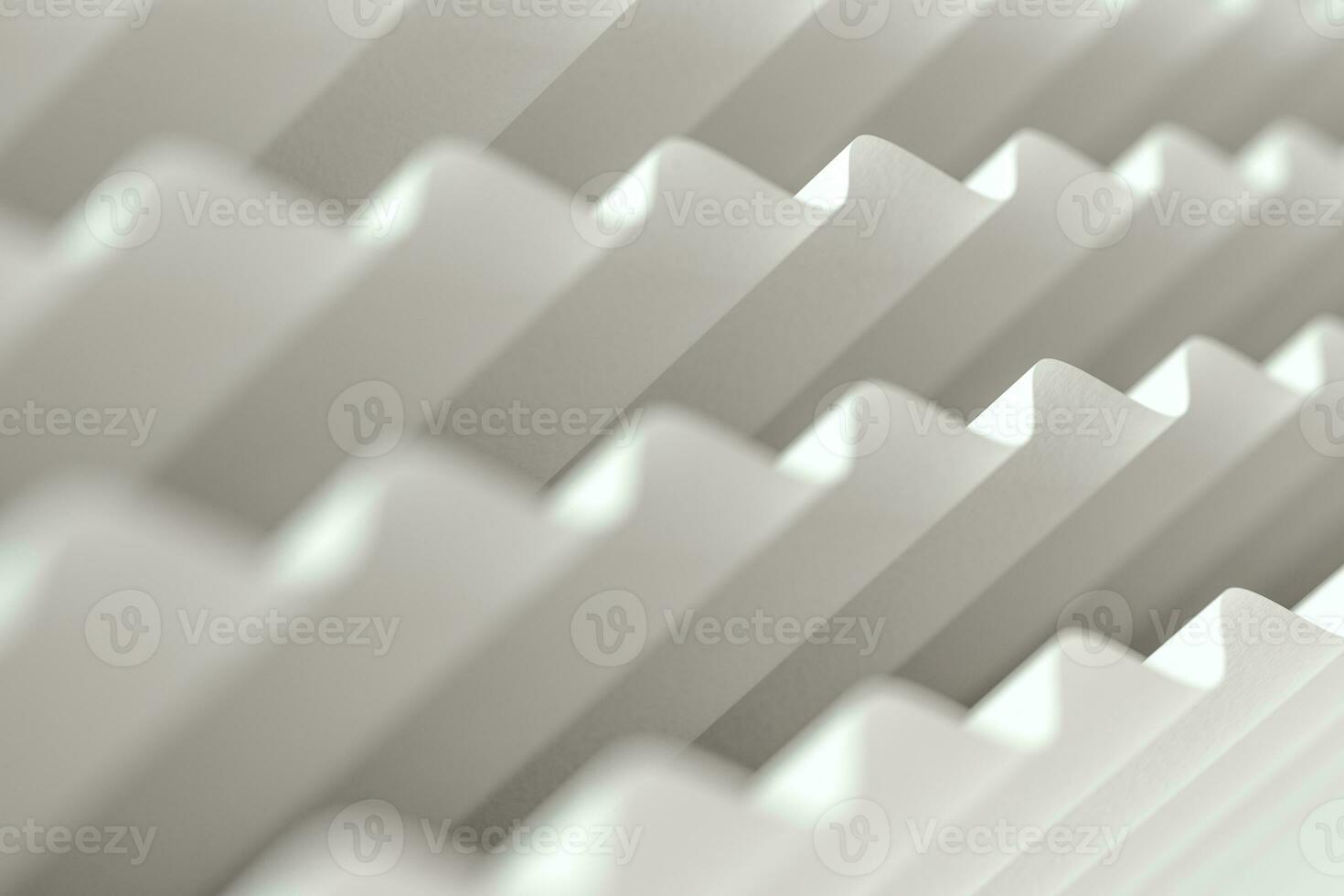 Abstract blank paper, gradient background, 3d rendering. photo