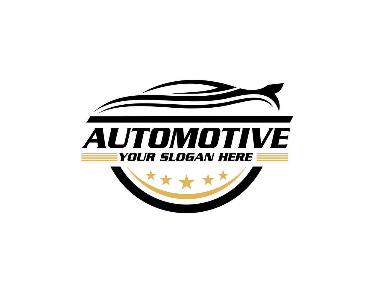 Automotive car logo template vector