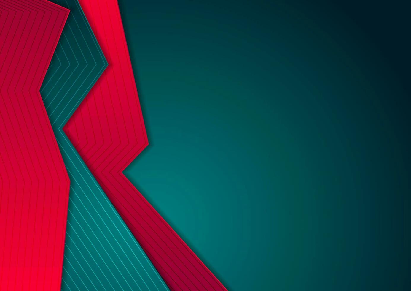Bright geometric abstract corporate background vector