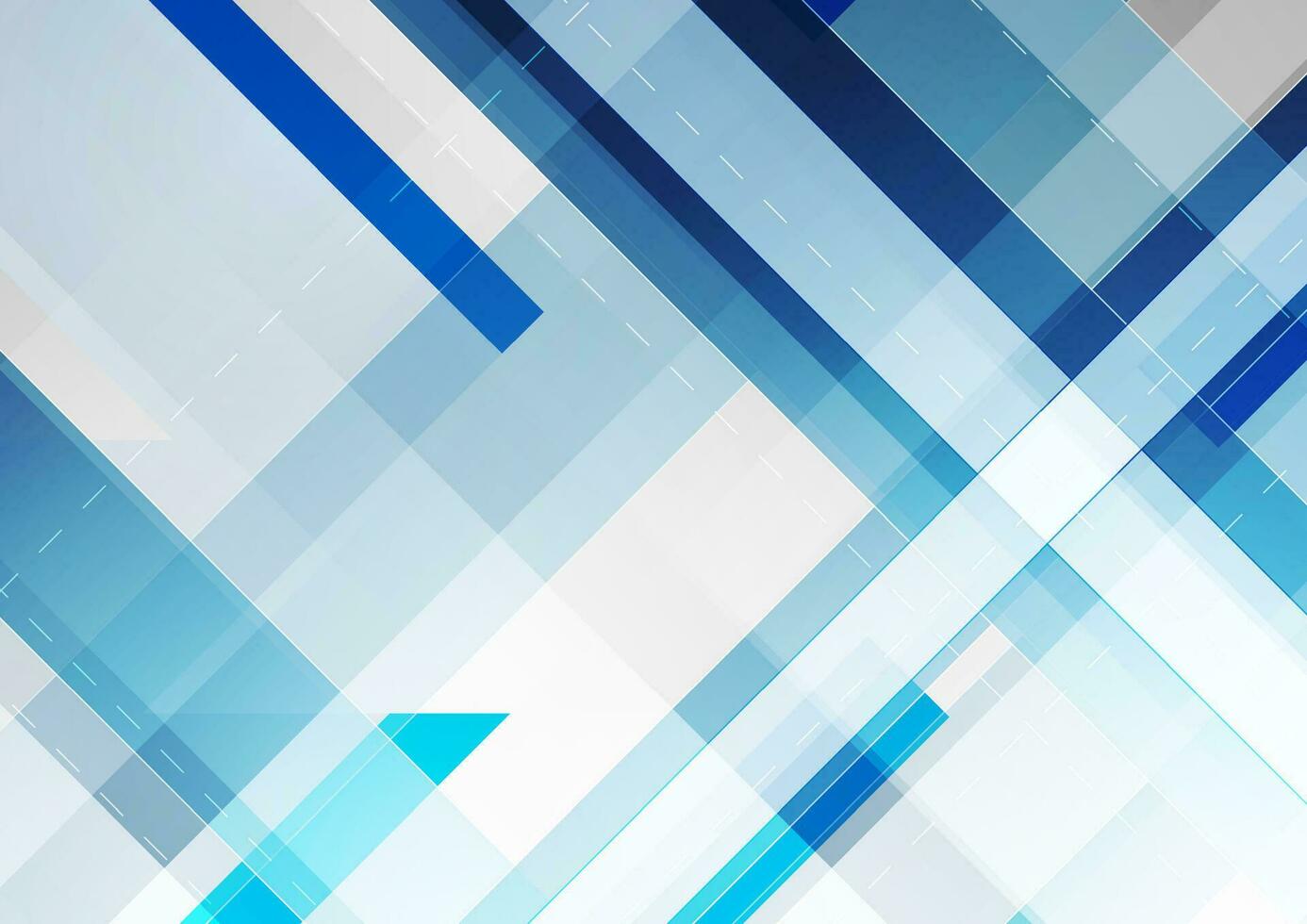 Abstract grey blue hi-tech geometric minimal background vector