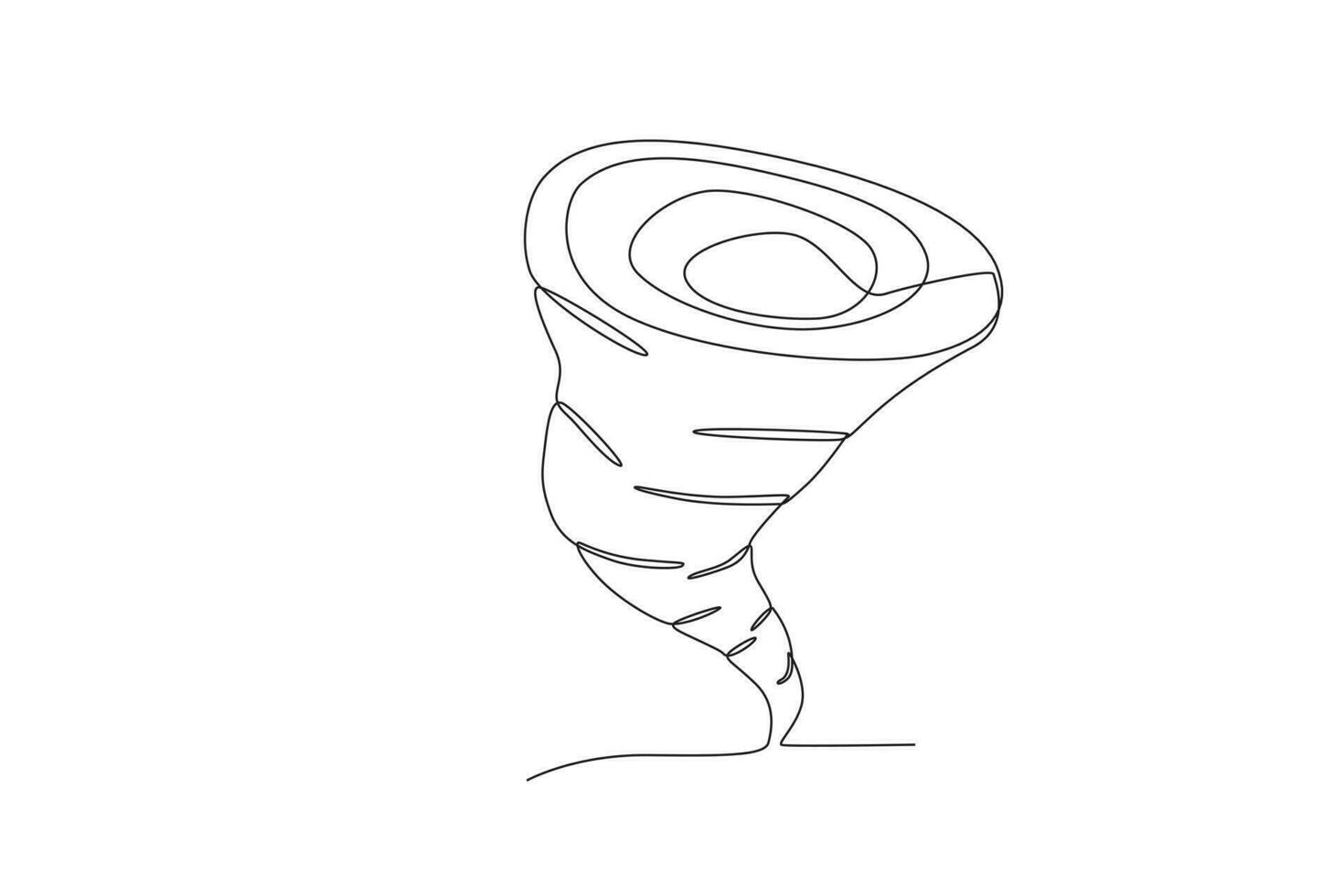 A strong storm struck vector