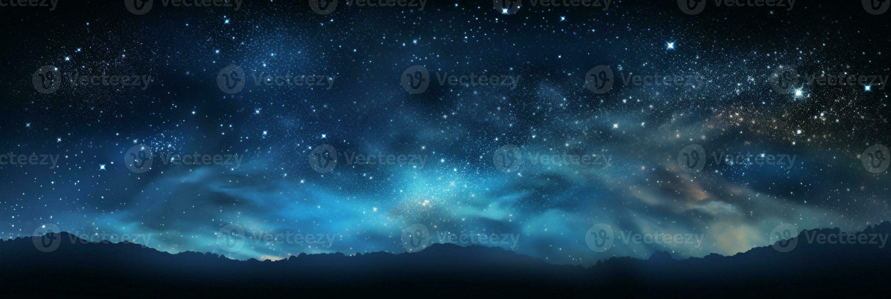 Night sky background sky full of stars and galaxy background nebula universe abstract background milky way and planet background ai generated photo