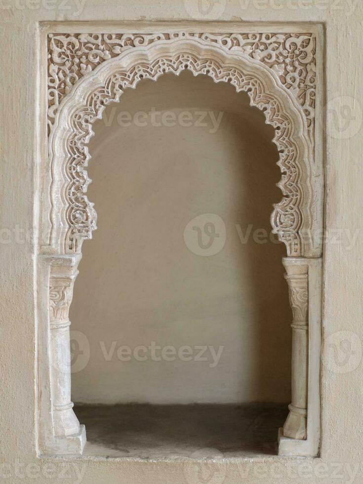 oriental alcove background photo