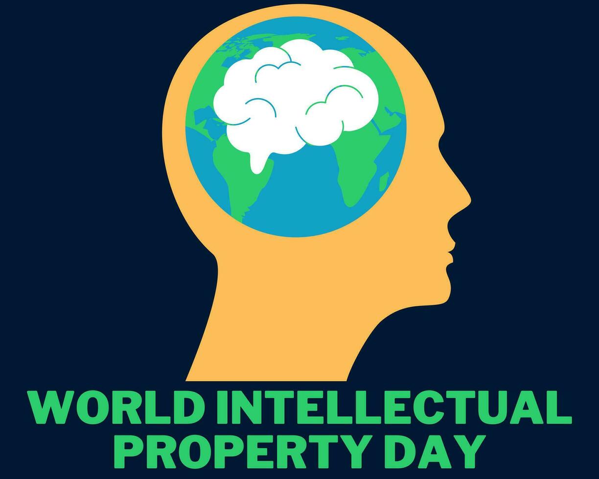 World Intellectual Property Day illustration vector