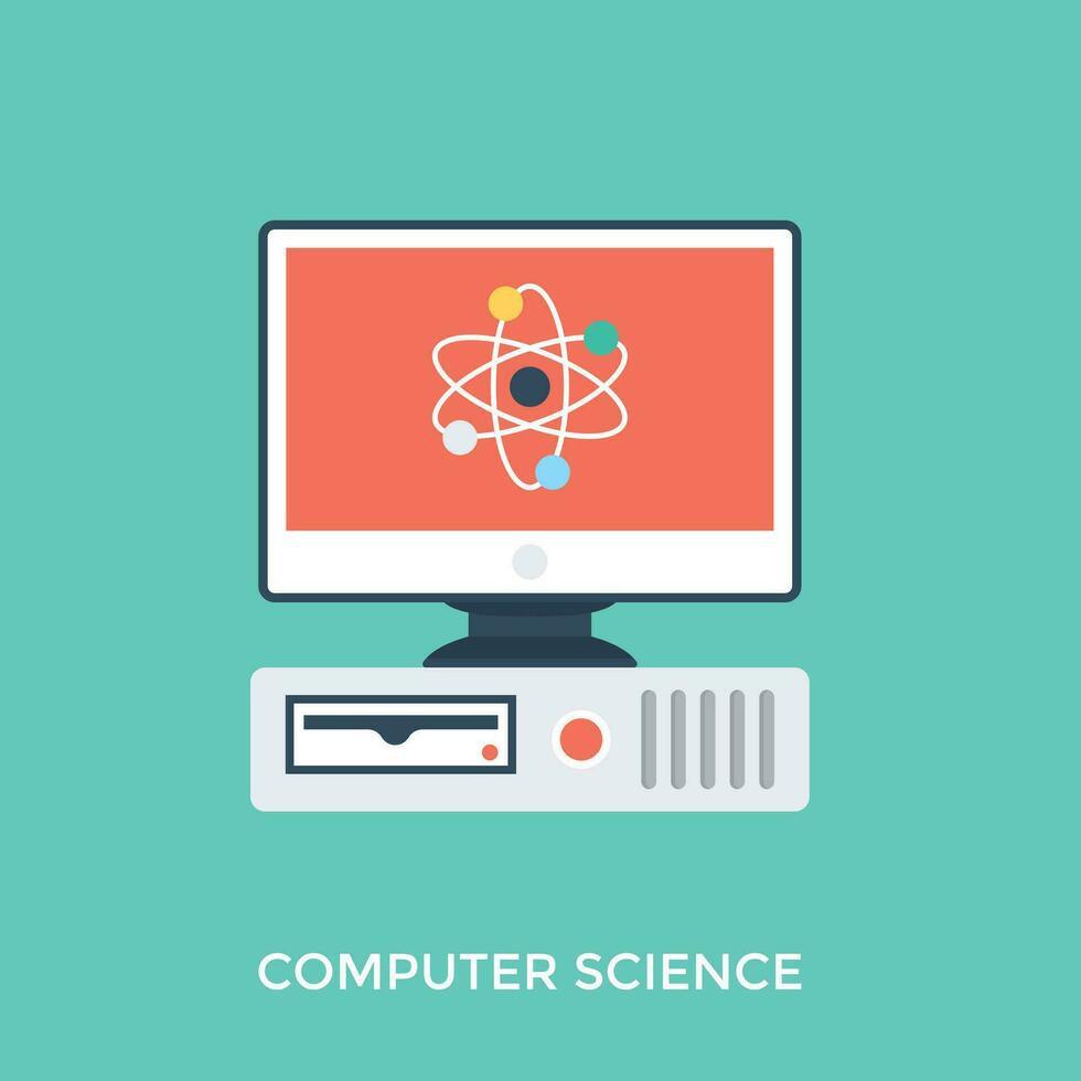 Science and Tech Flat Vector Icon
