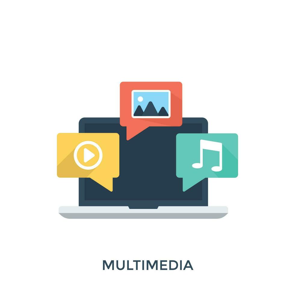 Media Flat Vector Icon