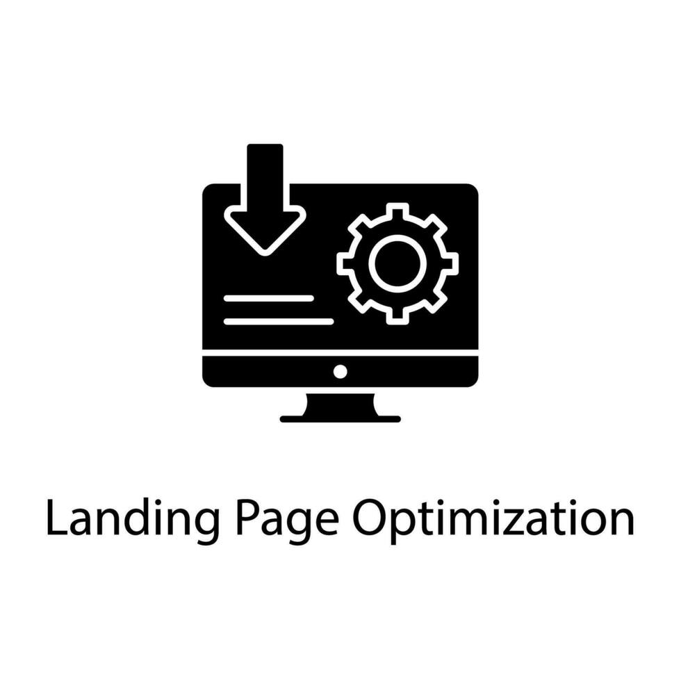 SEO and Development Flat Icon vector