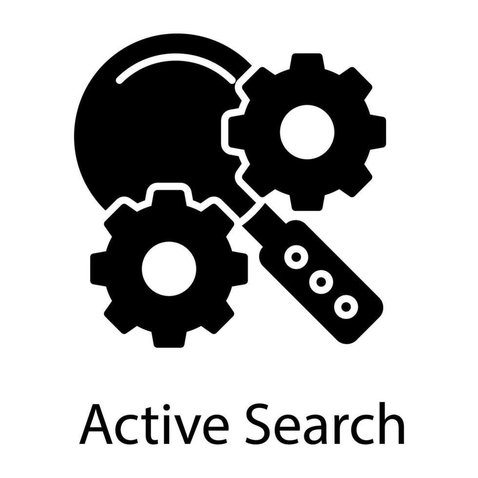SEO and Development Flat Icon vector