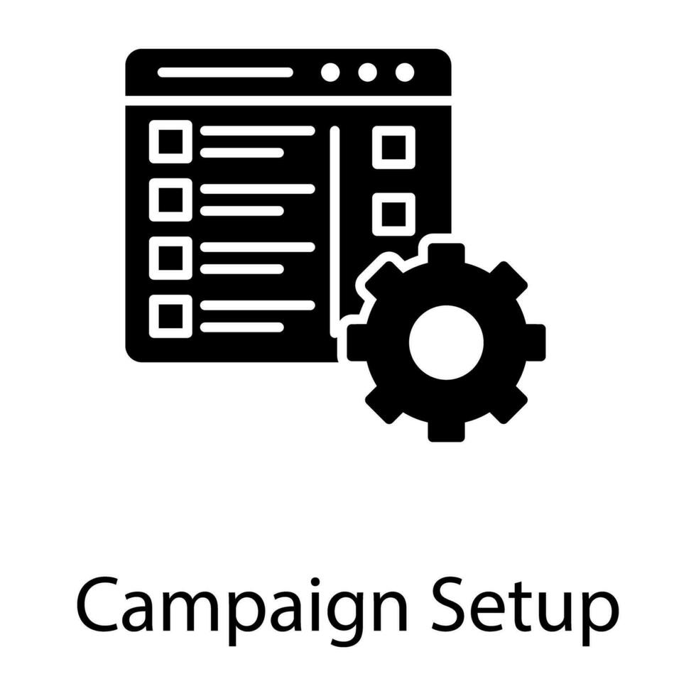 SEO and Development Flat Icon vector