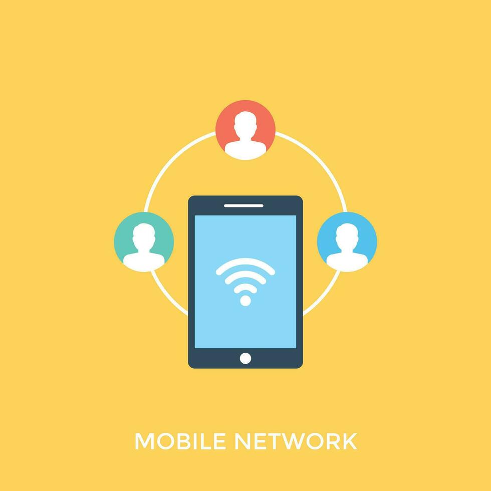 Web Technology And Security Flat Icons Set vector