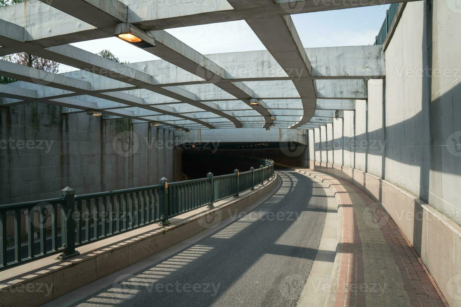 The passageway in the city, Perspective background photo