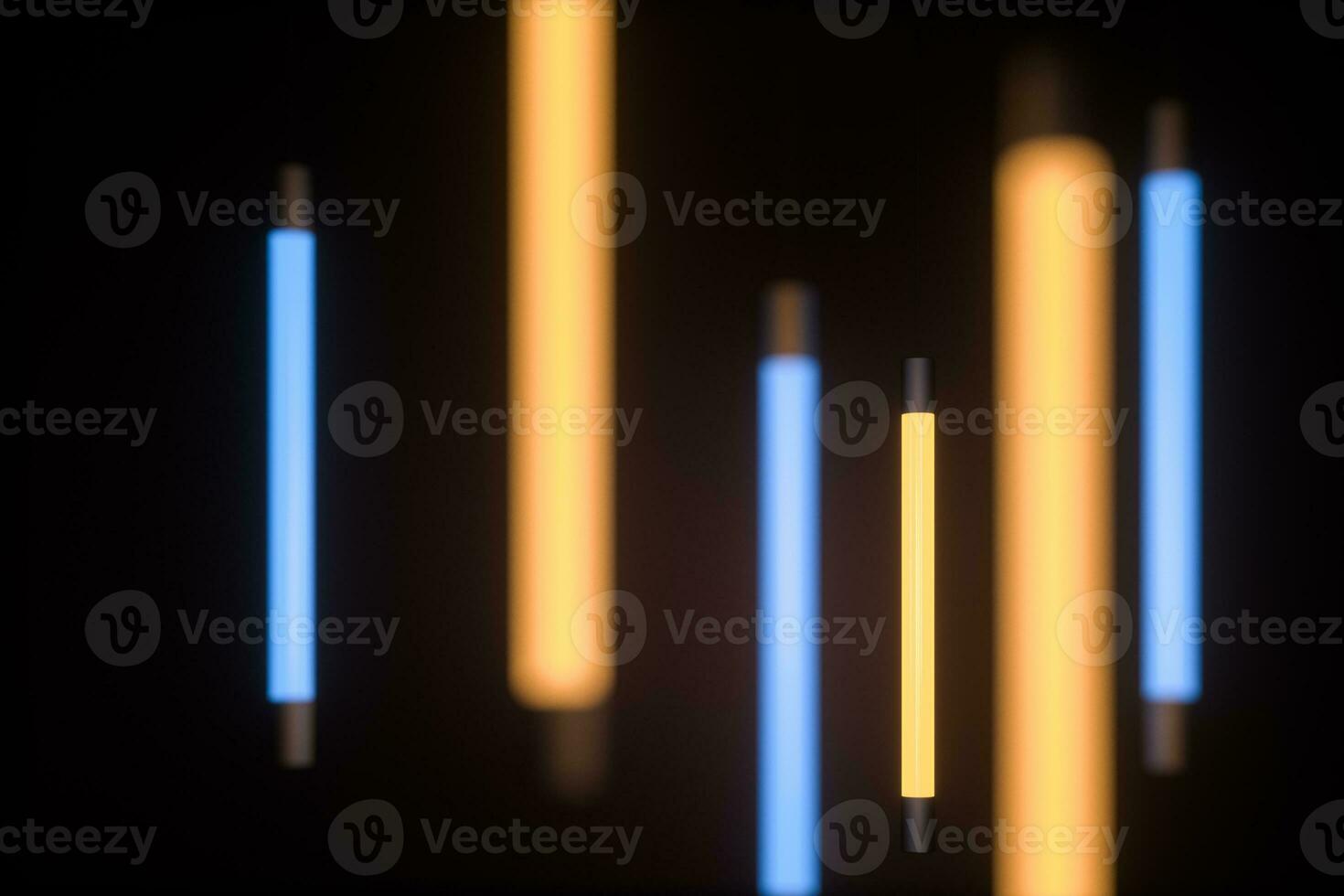 abstract glowing lines, 3d rendering photo