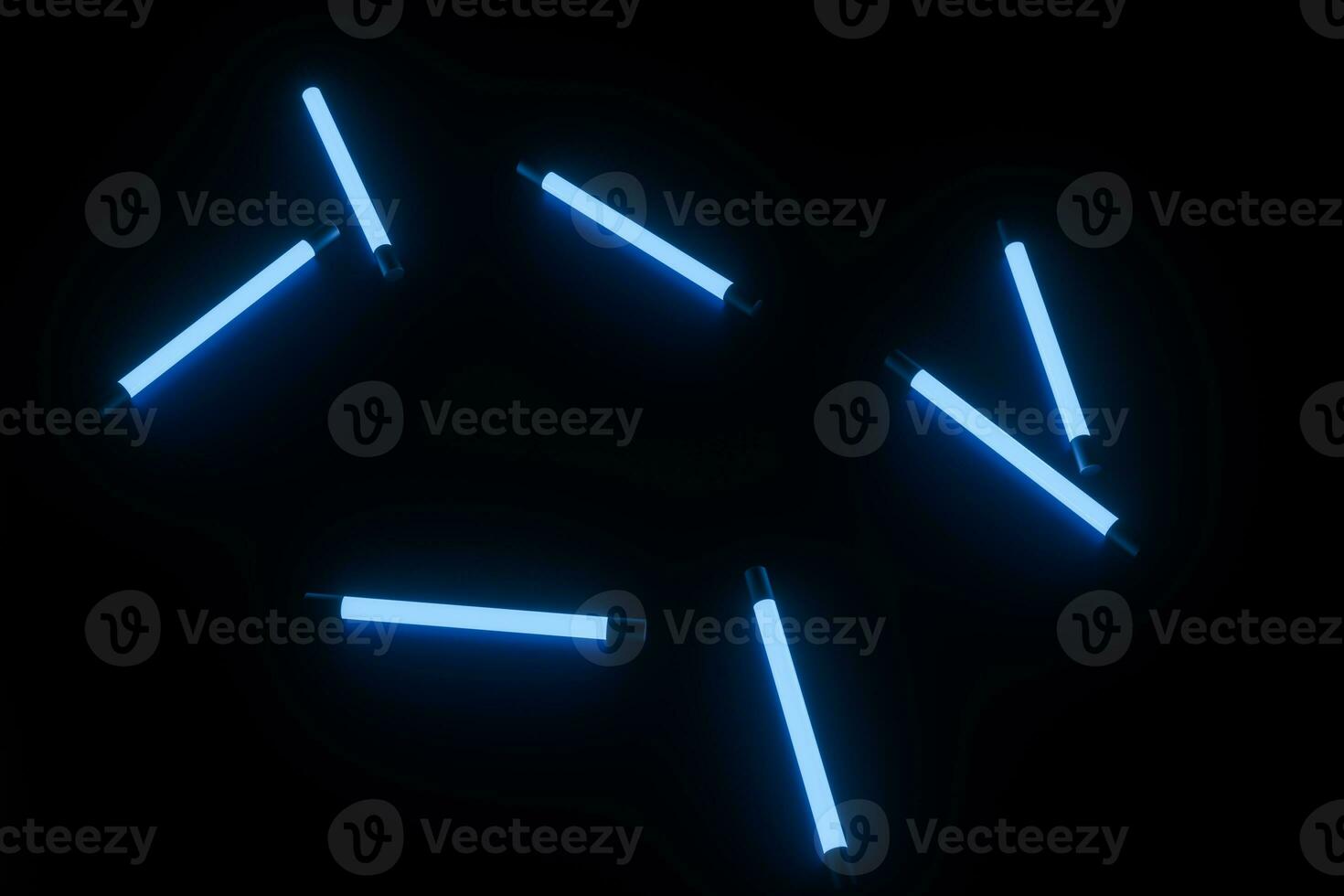 abstract glowing lines, 3d rendering photo