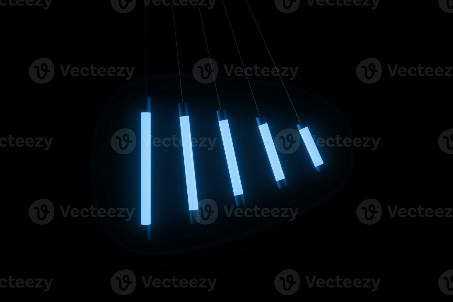 abstract glowing lines, 3d rendering photo