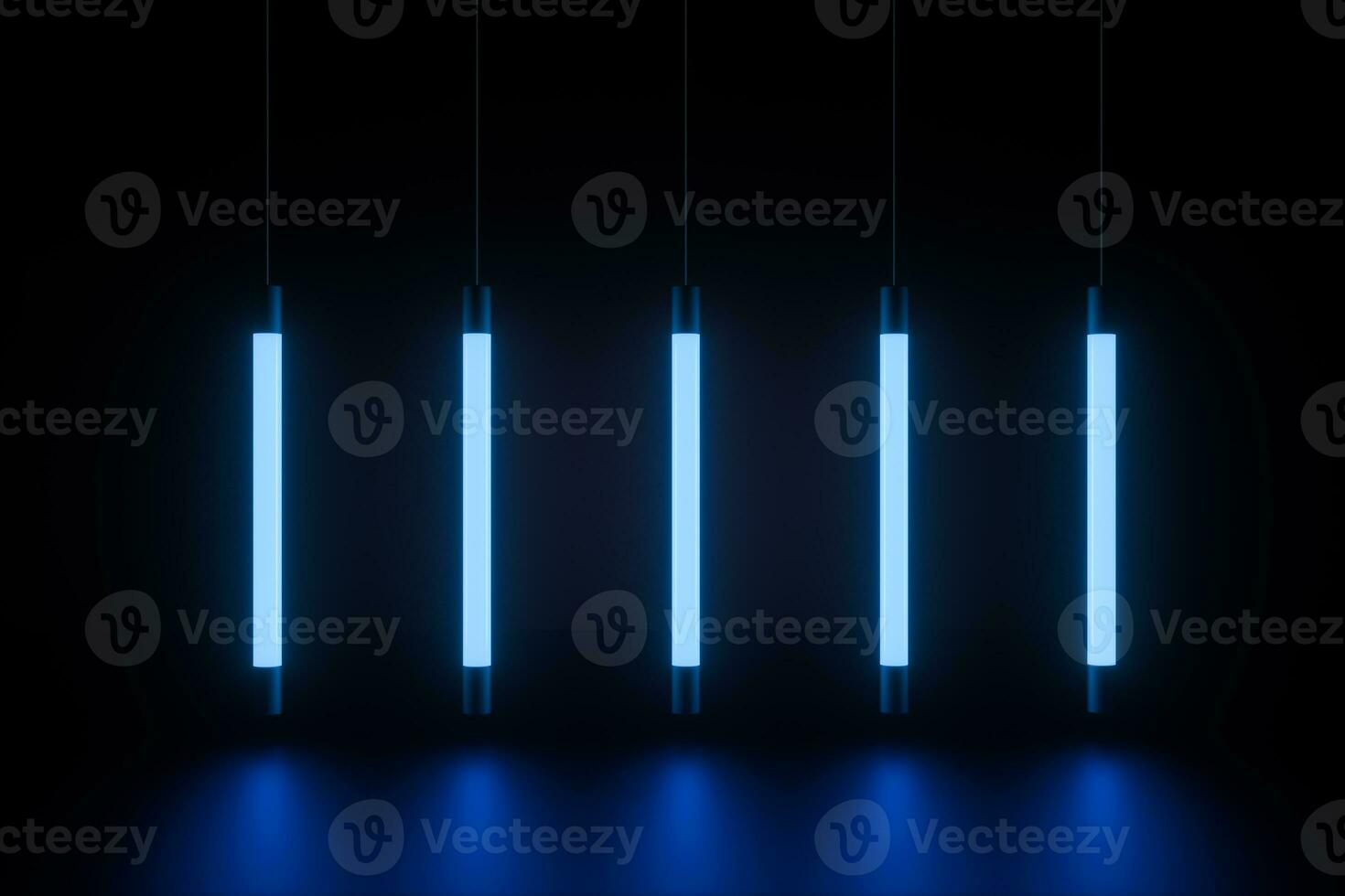 abstract glowing lines, 3d rendering photo