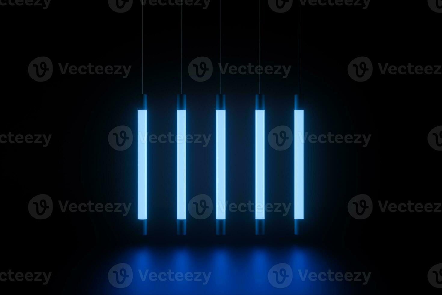 abstract glowing lines, 3d rendering photo