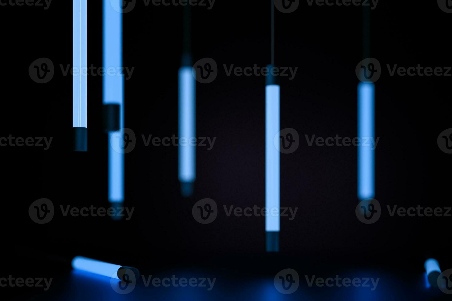 abstract glowing lines, 3d rendering photo