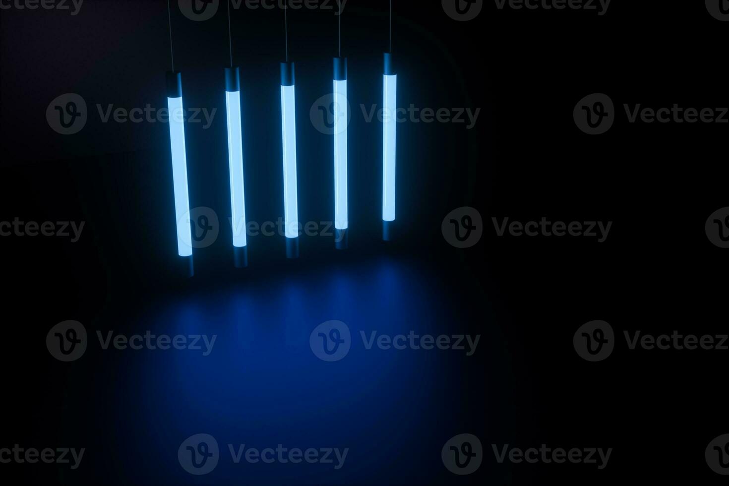 abstract glowing lines, 3d rendering photo