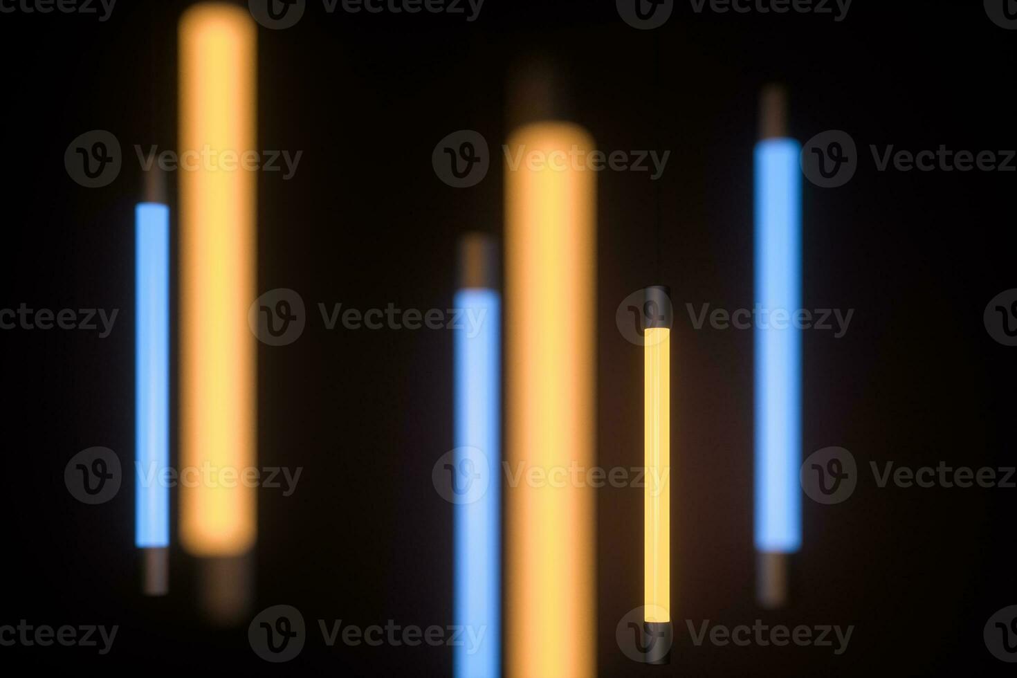 abstract glowing lines, 3d rendering photo