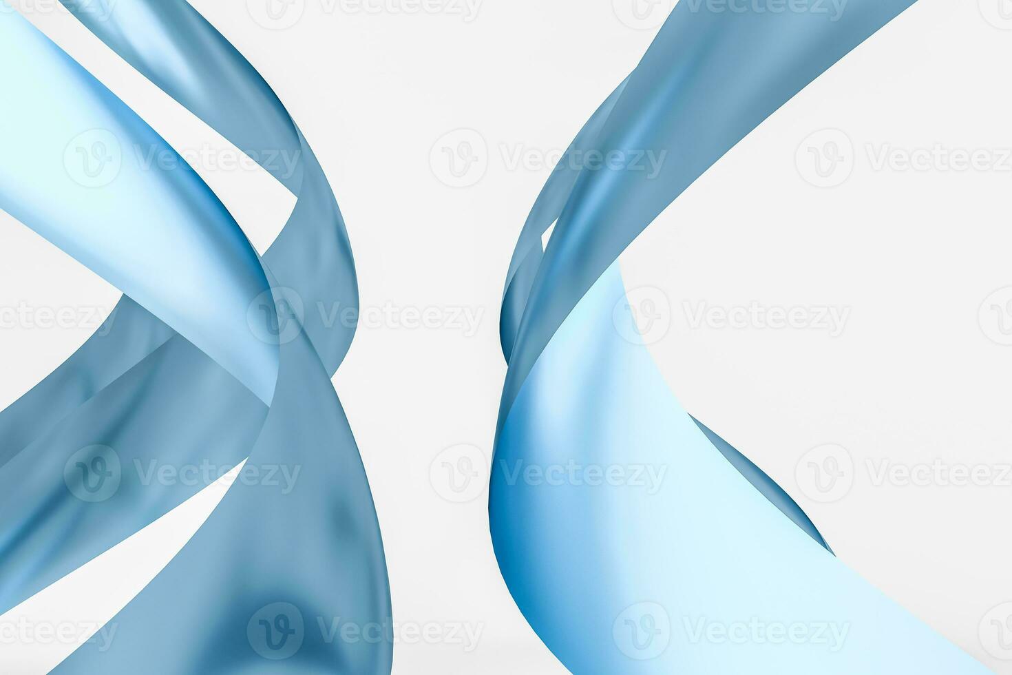 3d rendering, blue metalic surface and graphic design background photo