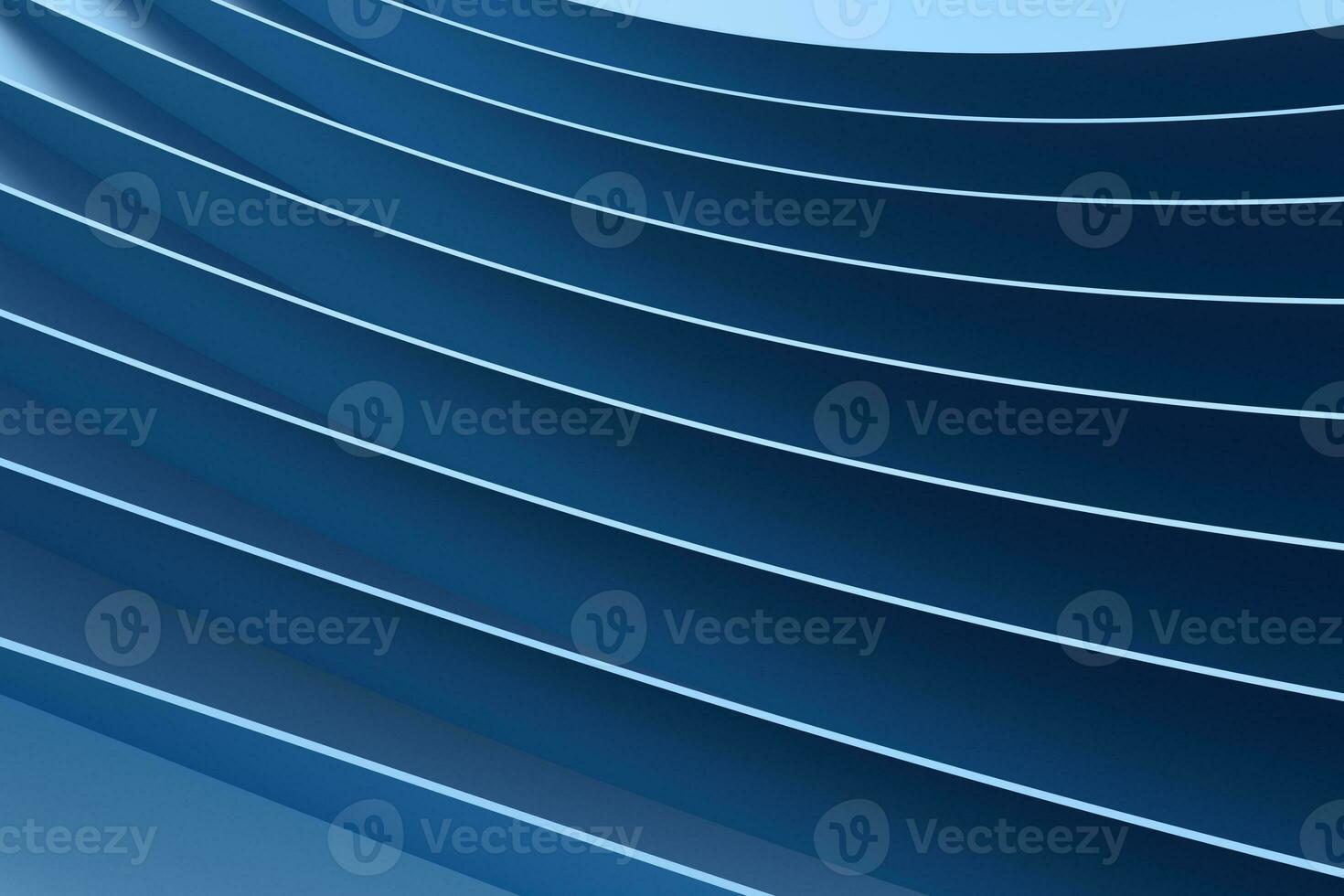 3d rendering, blue metalic surface and graphic design background photo