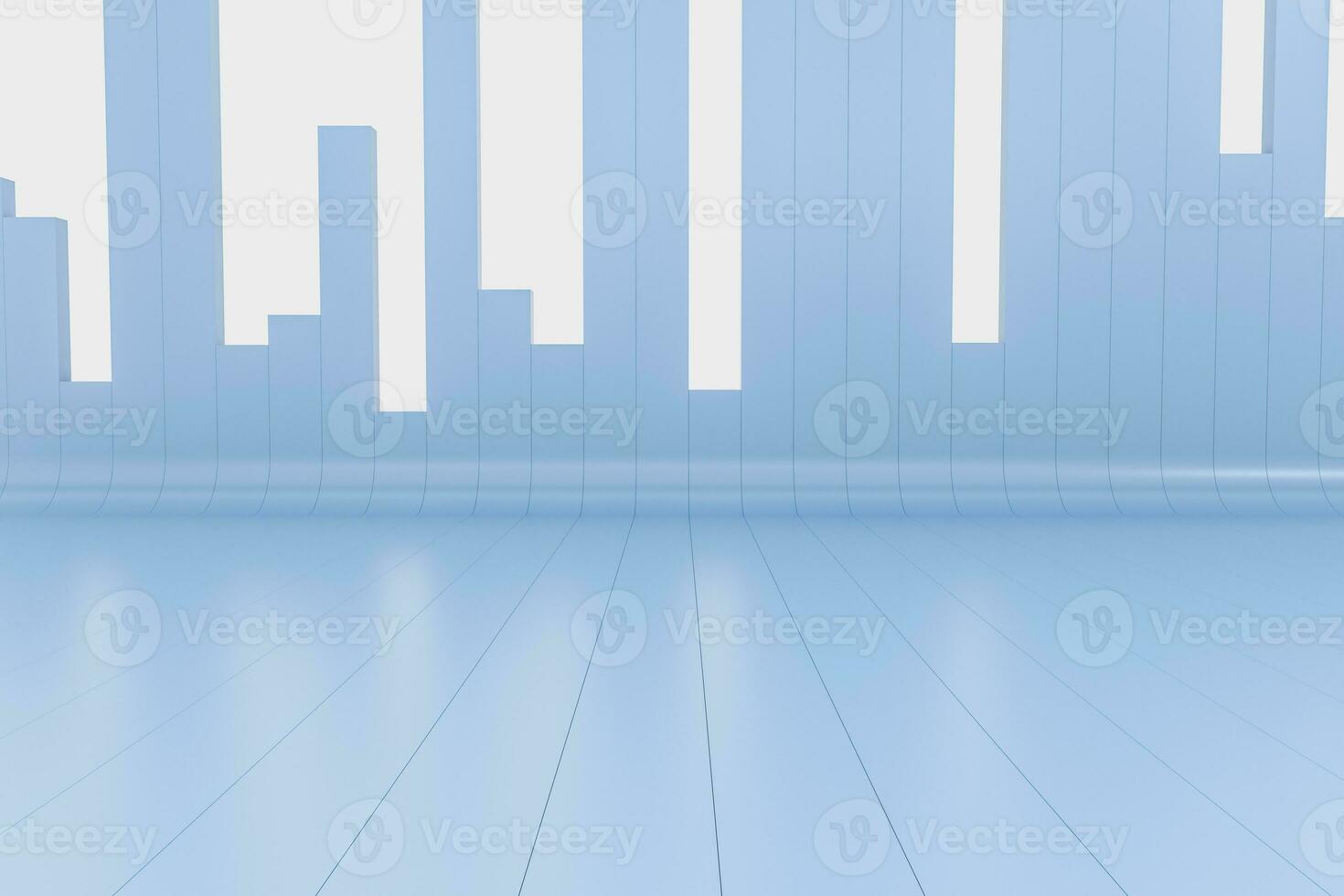 3d rendering, graph chart background, business graph photo