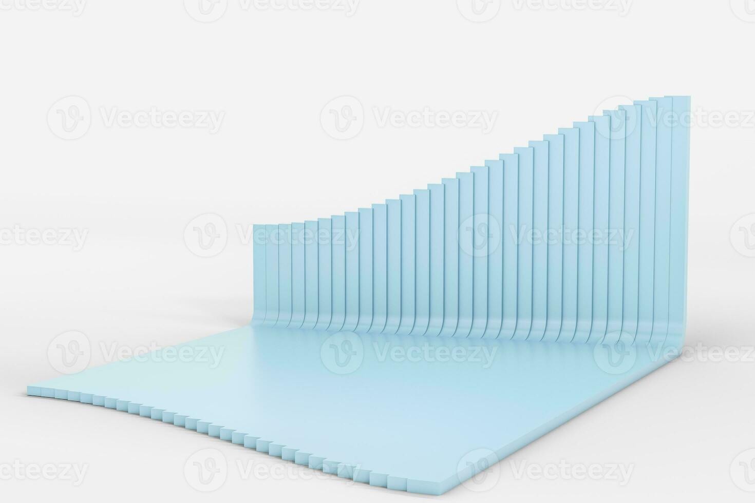 3d rendering, graph chart background, business graph photo