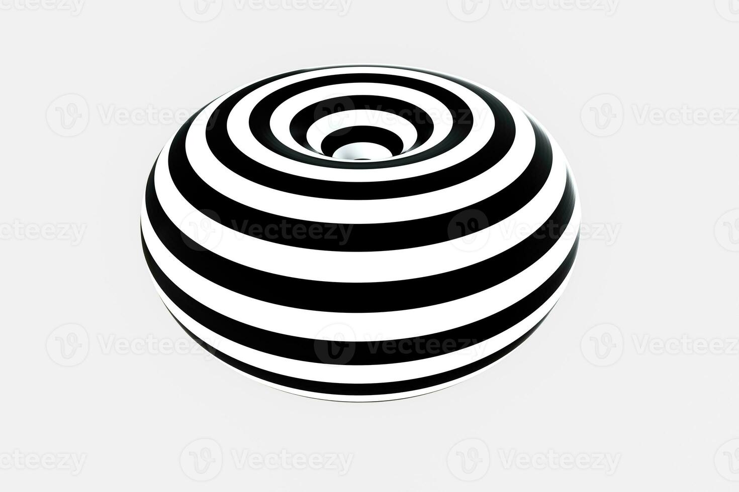 black and white stripe, Repeating lines, 3d rendering photo