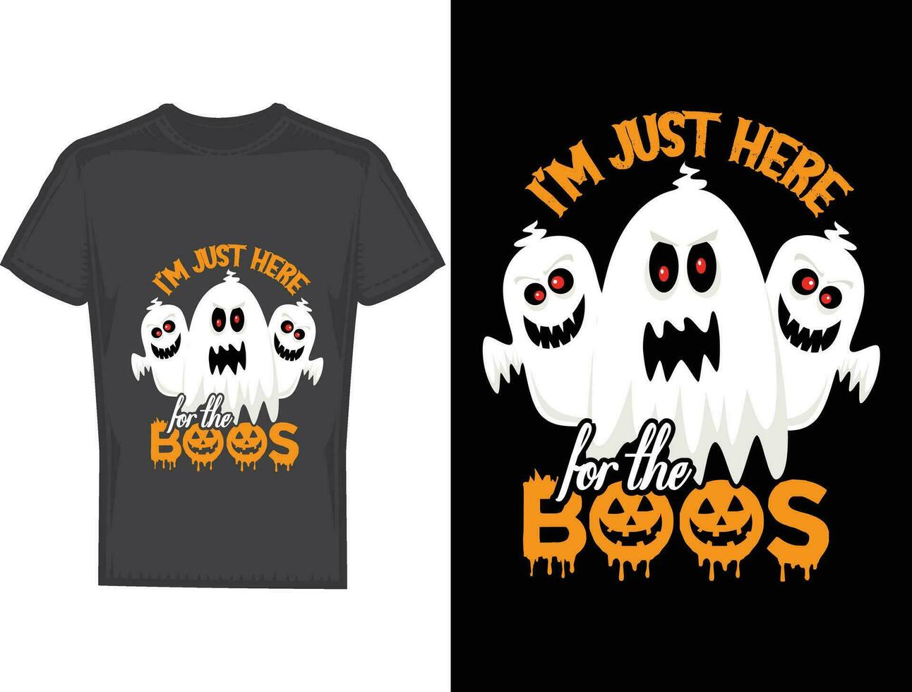 Halloween event T-shirt Design vector