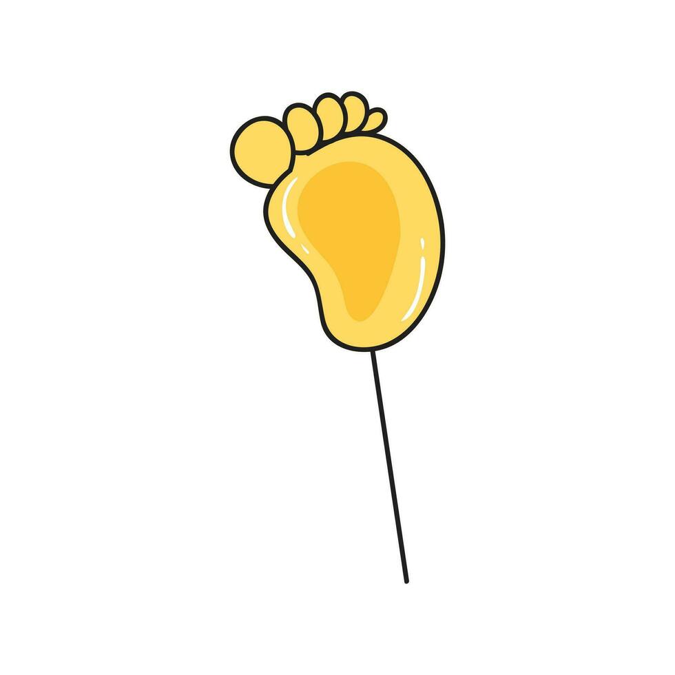 Candy vector illustration in doodle style. Isolated on white background.