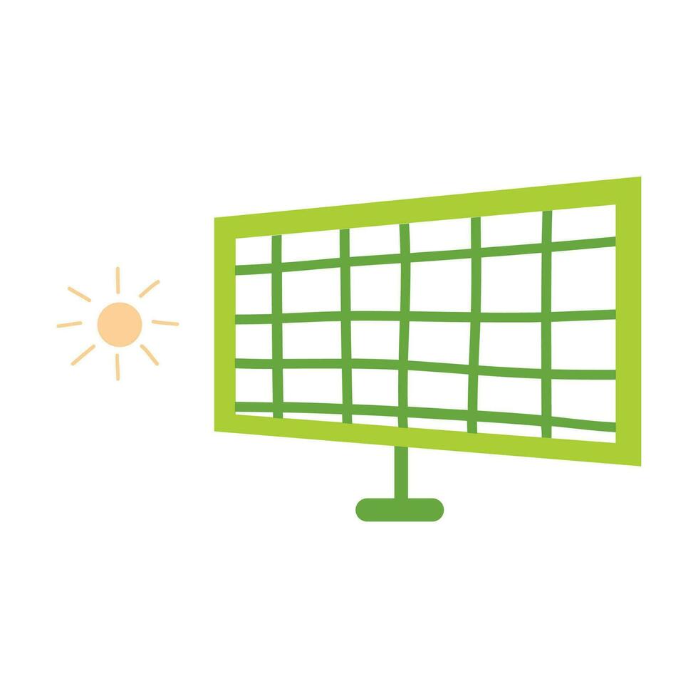Green energy concept icons. ecology and environment related color icon set. renewable energy vector