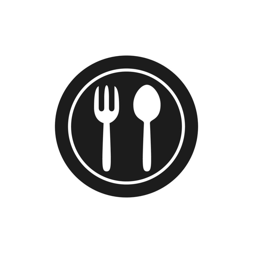icon food and drink. solid style icon vector