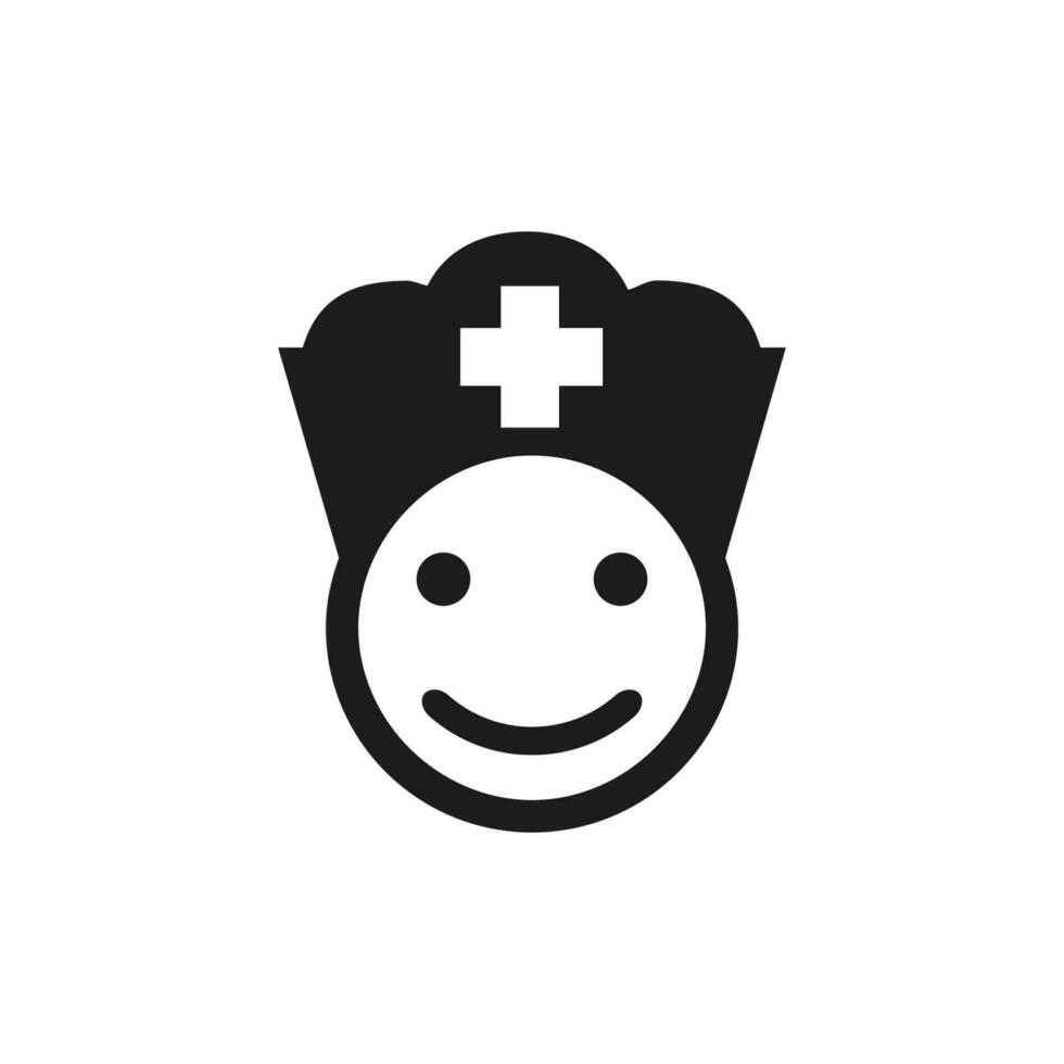 medical health icon. solid glyph style icon vector