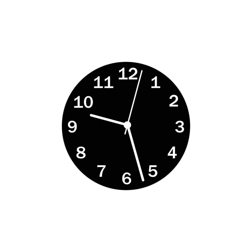 O'clock icon. Simple style O'clock company big sale poster background symbol. O'clock brand logo design element. O'clock t-shirt printing. Bread vector for sticker.